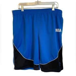 NBA Athletic  Shorts Royal Blue Mens Lg